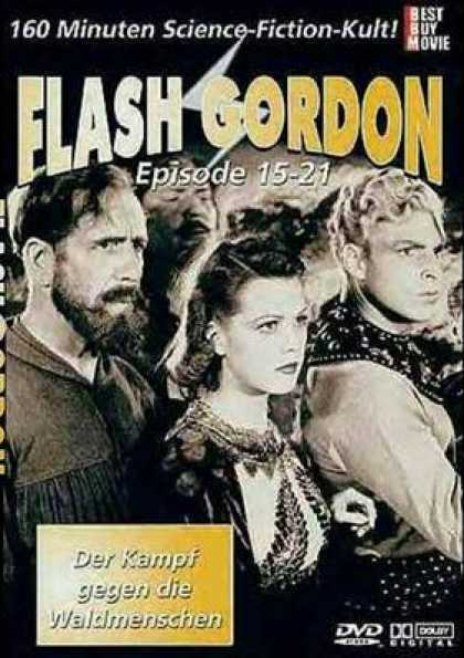 German DVDs - Flash Gordon Episodes 15 - 21