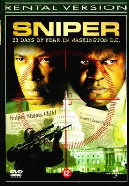 German DVDs - Sniper 23 Days Of Fear In Washington