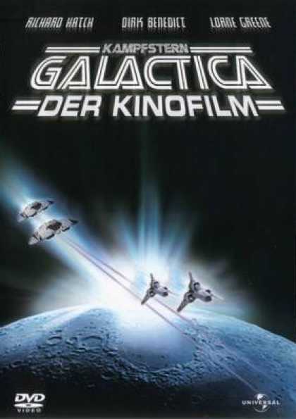 German DVDs - Battlestar Galactica The Movie