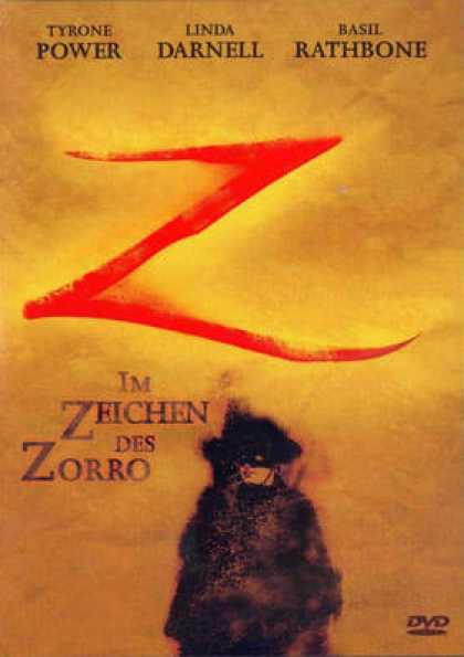 German DVDs - Z The Mark Of Zorro