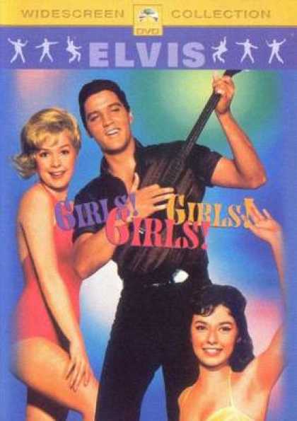 German DVDs - Elvis Presley Girls! Girls! Girls!