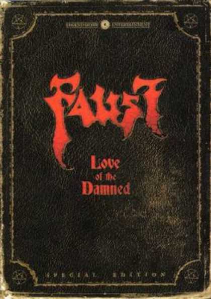 German DVDs - Faust Love Of The Damned Special