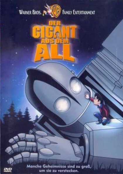 German DVDs - The Iron Giant