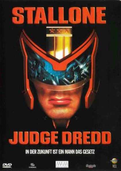 German DVDs - Judge Dredd