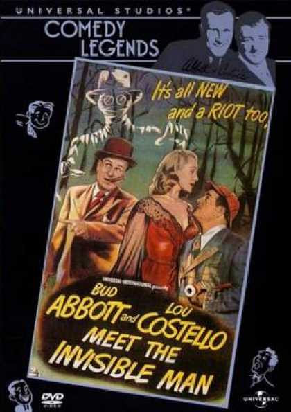 German DVDs - Abbott And Costello Meet The Invisible Man
