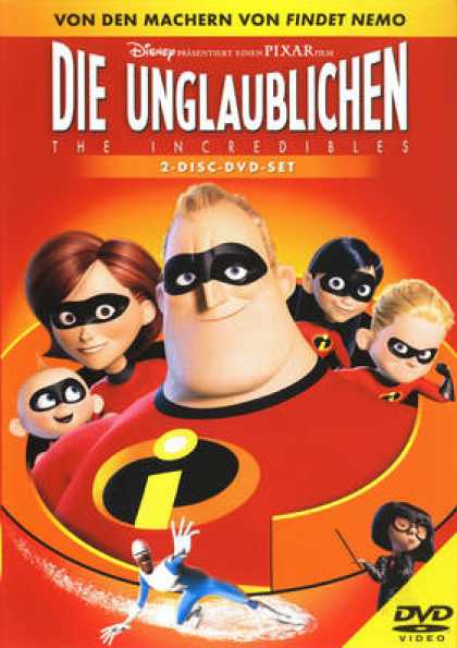 German DVDs - The Incredibles 2004