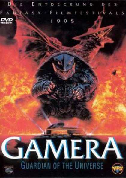 German DVDs - Gamera Guardian Of The Universe