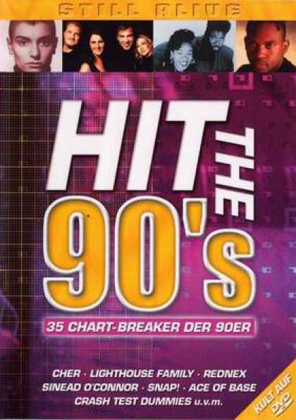 German DVDs - Hits The 90s Chart Breakers