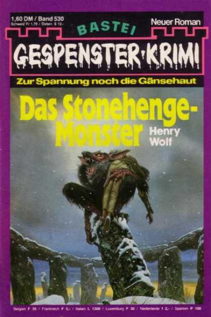 Gespenster-Krimi - Das Stonehenge-Monster