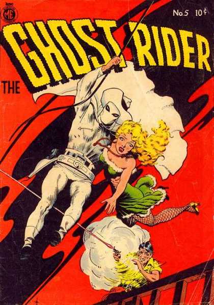 Ghost Rider (1951) 5 - Marvel - Superhero - Western - Sixguns - Blonde