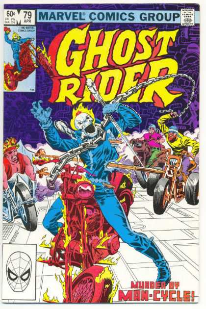 Ghost Rider 79 - Enchained - Broken Motobike - Motobikes - Man With Skull - Marvel Comics - Dave Simons, Salvador Larroca