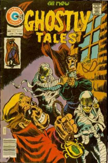 Ghostly Tales 119 - Mummies - Window - Chains - Scareb - Necklace