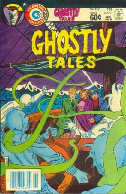 Ghostly Tales 159 - Charlton Comics - Ghosts - Supernatural - Horror - Sea Monster