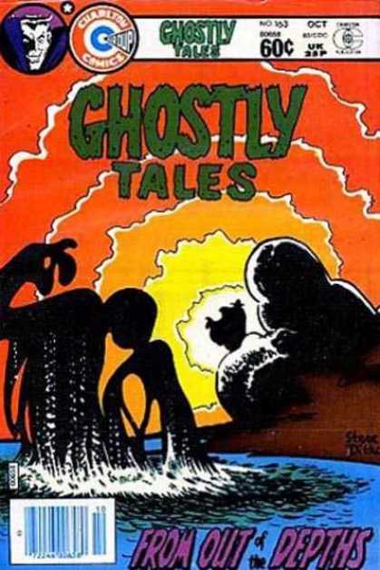 Ghostly Tales 163 - Shadow - Logo - Price - Water - Serial Number