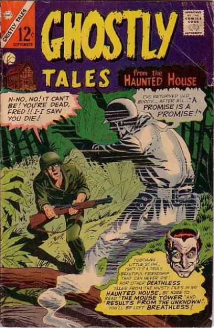 Ghostly Tales 57 - Ghost - Soldier - Deathless - Death - War