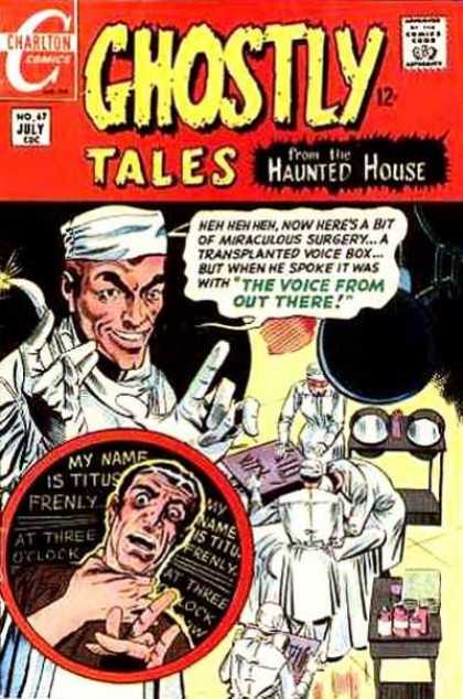 Ghostly Tales 67 - Hospital - Doctor - Operating - Knife - Nurse