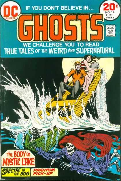 Ghosts 19 - Mystic Lake - Supernatural - Terror - Ghost Stories - Fright - Nick Cardy
