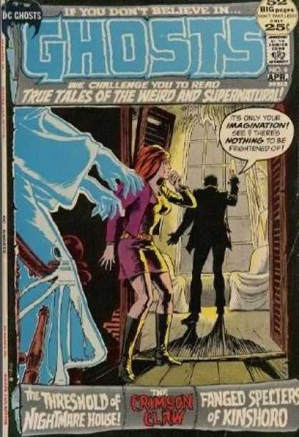 Ghosts 4 - Ghosts - True Tales Of The Weird And Supernatural - Dc Chosts - Night Mare - Fanged Specters Of Kinshord - Nick Cardy