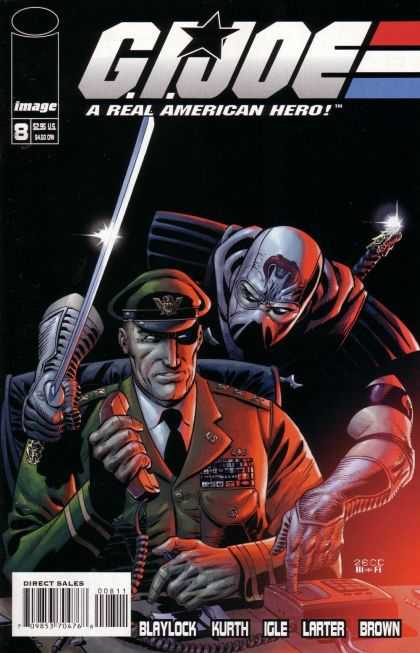 G.I. Joe 8 - Image Comics - Cobra Camander - Blaylock - Kurth - Brown