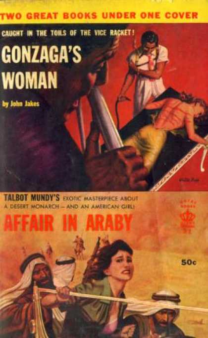 Giant Books - Gonzagas Woman : And - Affair In Araby - John; Mundy, Talbot Jakes