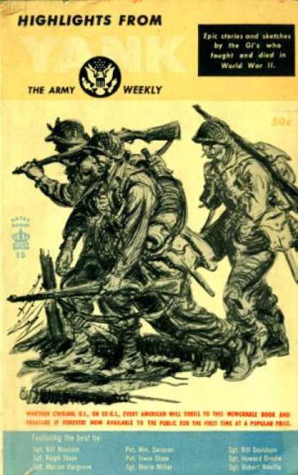 Giant Books - Highlights From Yank the Army Weekly - Sgt. Bill Mauldin