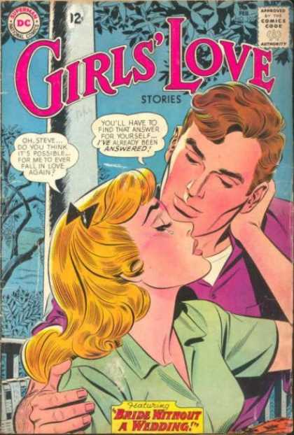 Girls' Love Stories 101 - Dc - Dc Comics - Love And Romance - Man - Woman