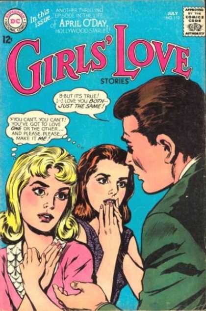 Girls' Love Stories 112 - April Oday - Hollywood Starlet - Relationships - Jealous - Affair
