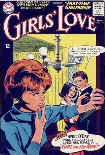 Girls' Love Stories 115 - Superman - Part-time Girlfriend - Woman - Man - Girl On The Run