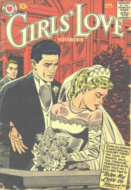Girls' Love Stories 53 - Bride - Groom - Wedding - Wedding Dress - Bouquet