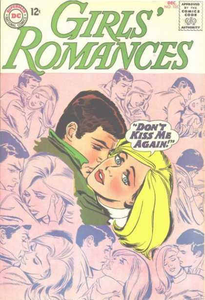 Girls' Romances 105 - Kissing - Couples - Man - Woman - Blonde
