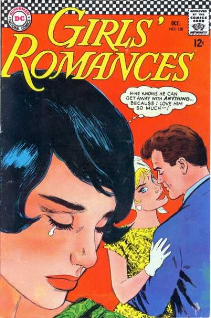 Girls' Romances 120 - Superman National Comics - Approved By The Comics Code - Woman - Man - Because I Love Him So Much
