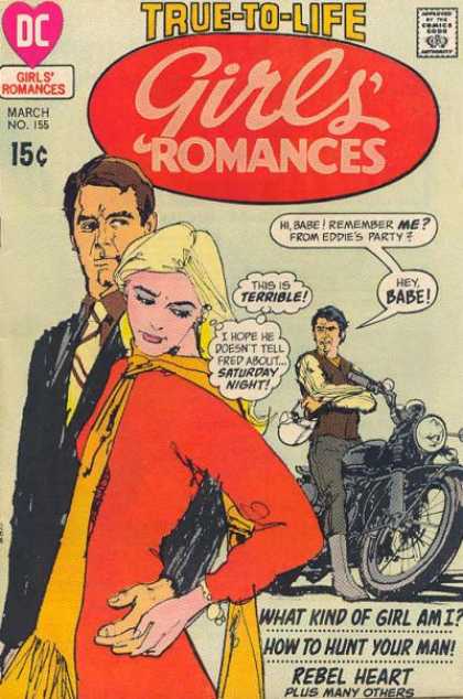 Girls' Romances 155 - Motorcycle