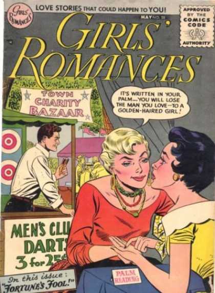 Girls' Romances 38 - Women - Man - Booth - Fair - Tent