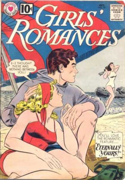 Girls' Romances 79 - Beach - Girls Romances - Youll Love The Romantic Feature - Eternally Yours - Man And Woman