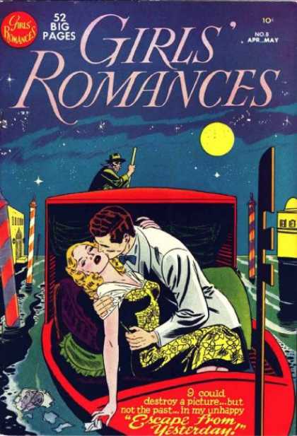 Girls' Romances 8 - Kiss - Over The Moon - Affairs Of The Heart - Love In The Air - The Little Temptress