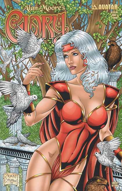Glory 17 - Red - White - Doves - Birds - Hawk - Rob Liefeld