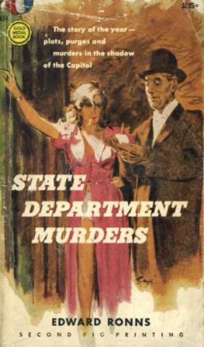 Gold Medal Books - State Department Murders: A Gold Medal Original - Edward Ronns