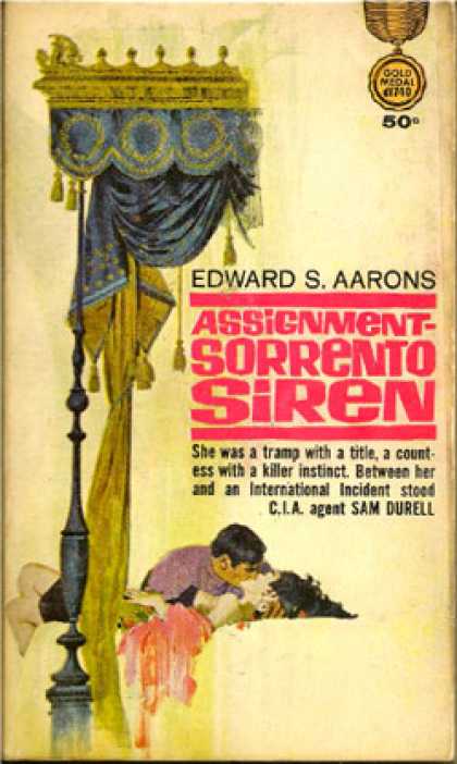 Gold Medal Books - Assignment, Sorrento Siren - Edward S. Aarons