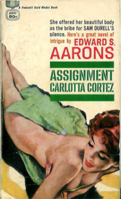Gold Medal Books - Assignment Carlotta Cortez - Edward S. Aarons