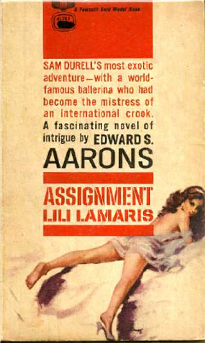 Gold Medal Books - Assignment, Lili Lamaris: An Original Gold Medal Novel - Edward S. Aarons