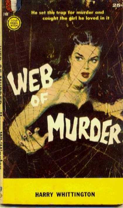 Gold Medal Books - Web of Murder