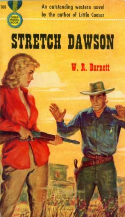 Gold Medal Books - Stretch Dawson - W. R. Burnett