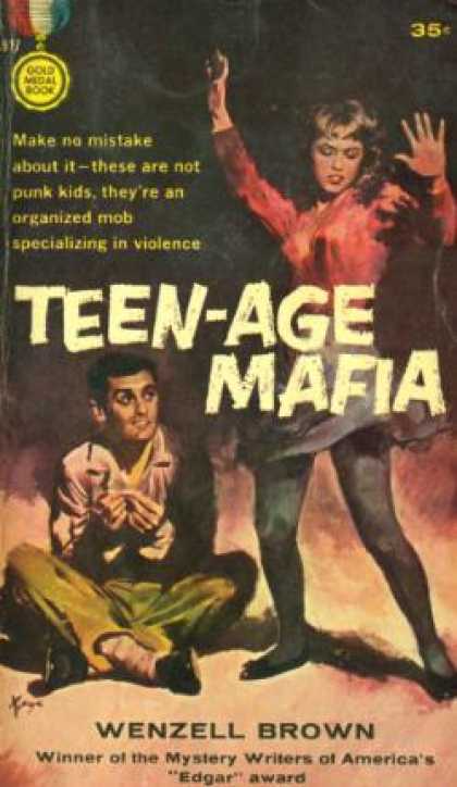 Gold Medal Books - Teen-age Mafia
