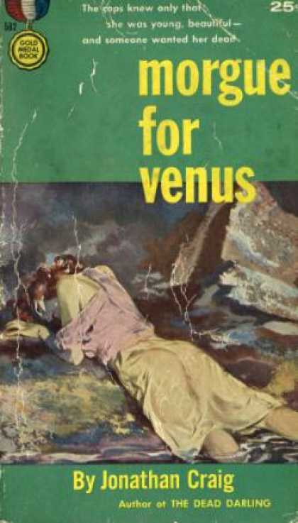 Gold Medal Books - Morgue for Venus - Jonathan Craig
