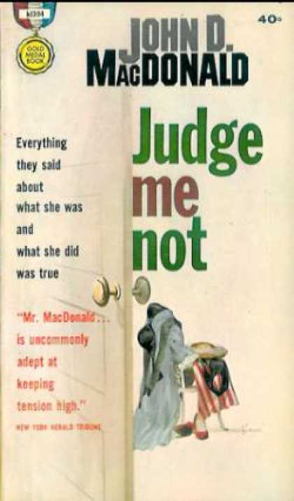 Gold Medal Books - Judge Me Not - John D. Macdonald