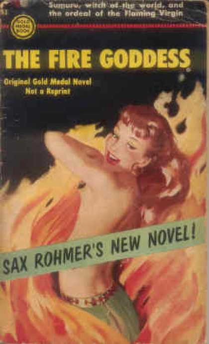 Gold Medal Books - The Fire Goddess - Sax Rohmer