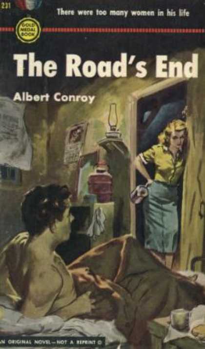 Gold Medal Books - The Road's End - Albert Conroy