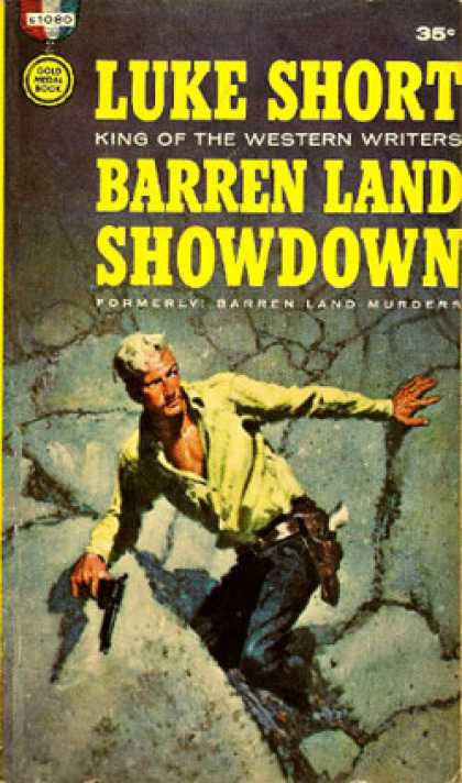 Gold Medal Books - Barren Land Showdown - Luke Short