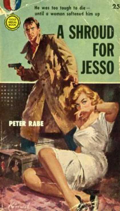 Gold Medal Books - A Shroud for Jesso - Peter Rabe