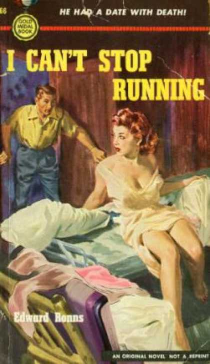 Gold Medal Books - I Can't Stop Running - Edward Ronns